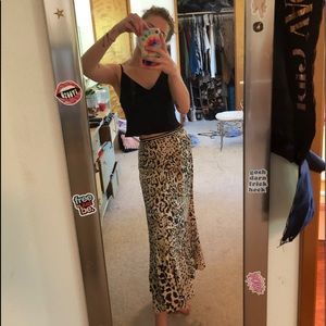 Silk Cheetah skirt!